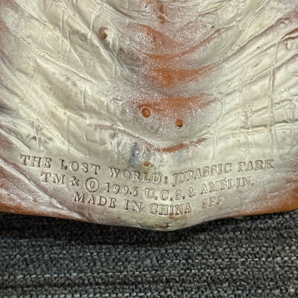 Vintage 1996 Jurassic Park “The Lost World” Velociraptor Hand Puppet - Picture 5 of 6